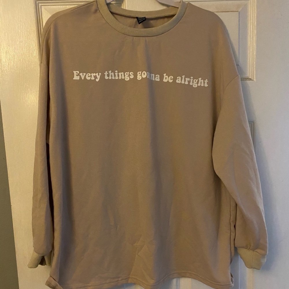 Lightweight crewneck sweatshirt